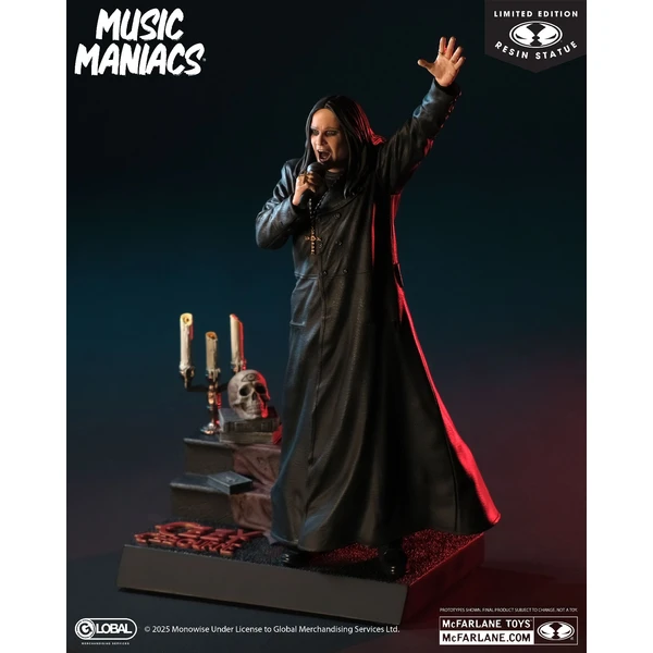 Soška McFarlane Toy 1/10 Music Maniacs - Ozzy Osbourne 21 cm - Sochy a sošky - Obrázek 6BHE000K01