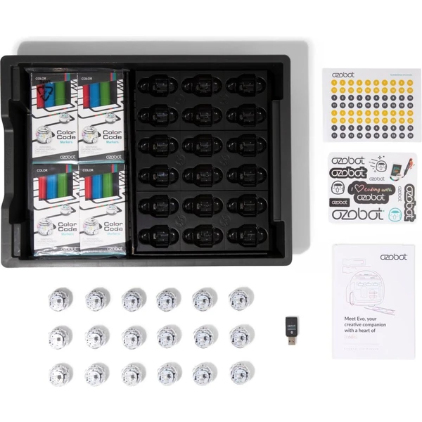 Ozobot Evo školní sada, 12 ks - Chytré hračky - Obrázek 6BUH100501
