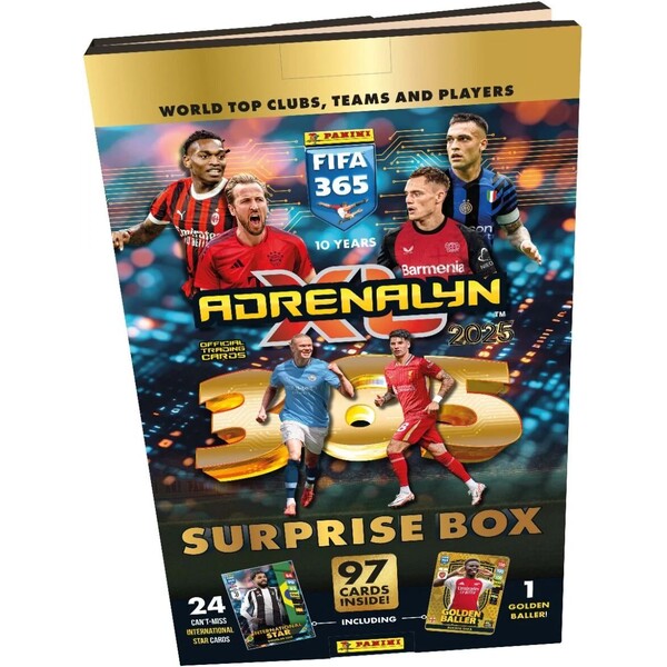 Adventní kalendář karet Panini FIFA 365 Adrenalyn XL 2025