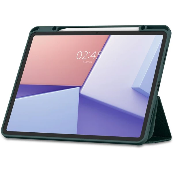 Spigen Urban Fit pouzdro iPad Air 13" (2024-2026) půlnočně zelené - Pouzdra - Obrázek 6CE5000O01