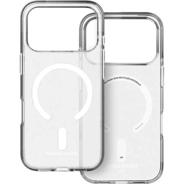 Native Union (RE)Clear MagSafe kryt z recyklovaného materiálu iPhone 17 Pro transparent