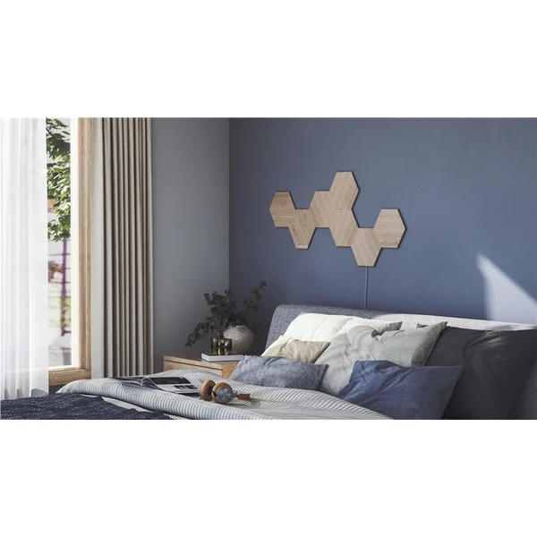 Nanoleaf Elements Hexagons Starter Kit 7 pack - Chytrá osvětlení - Obrázek 6CMJF00101