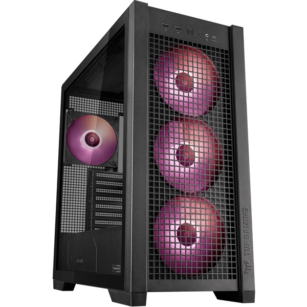 ASUS TUF GAMING GT302 TG ARGB černá - Počítačové skříně - Obrázek 6CY5000L01