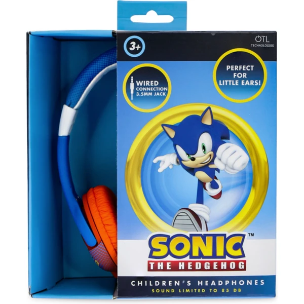 OTL dětská náhlavní sluchátka s motivem Sonic - Sluchátka - Obrázek 6D0Z600301