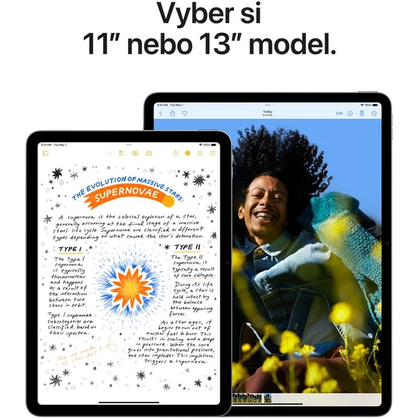 Apple iPad Air 13" 128GB Wi-Fi fialový (2024)  - Tablety - Obrázek 6D84000J01