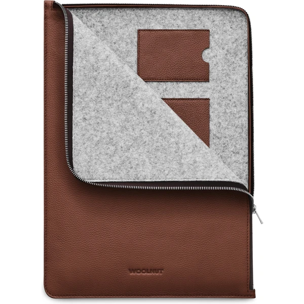 Woolnut Leather Folio kožené pouzdro MacBook Pro 16" hnědé - Pouzdra - Obrázek 6DG7000601