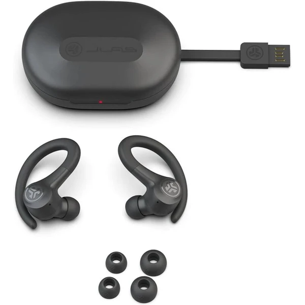 JLab Go Sport+ True Wireless sluchátka Graphite - Sluchátka - Obrázek 6DPI300401