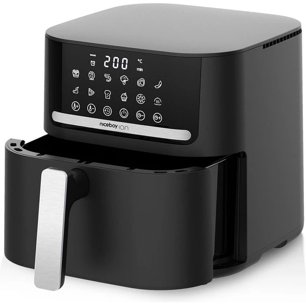 Niceboy ION AirFryer PRO horkovzdušná fritéza černá - Fritézy - Obrázek 6DRI000K01