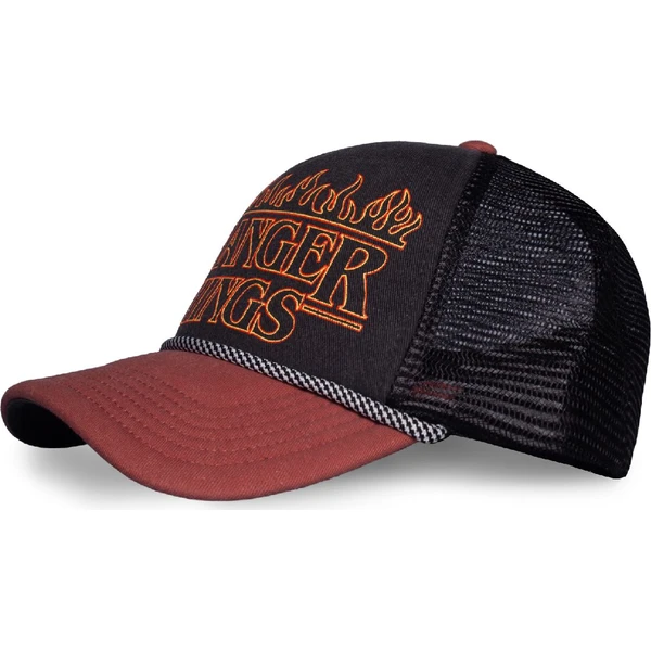 Trucker kšiltovka Wrangler Stranger Things - Flame Logo - Kšiltovky a čepice - Obrázek 6DYL000K01