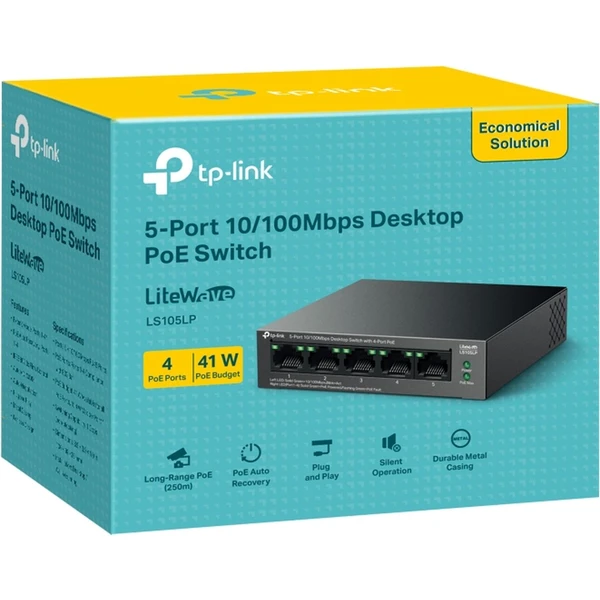 TP-Link LS105LP swtich - Switche - Obrázek 6E61000N01
