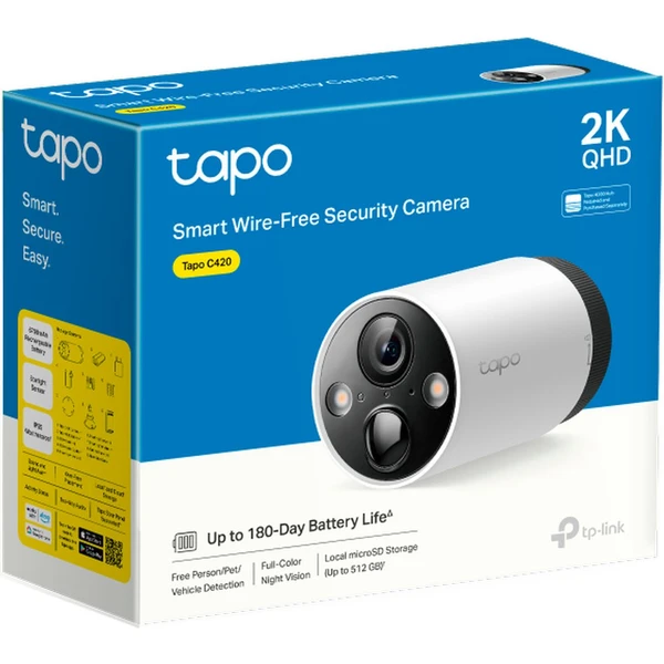 TP-Link Tapo C420 bílá - IP kamery - Obrázek 6EF5000J01