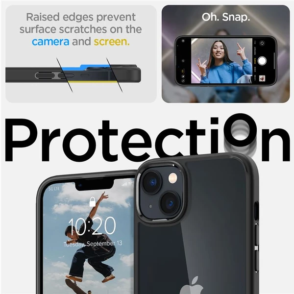 Spigen Ultra Hybrid kryt iPhone 14 černý - Pouzdra - Obrázek 6F0H300401
