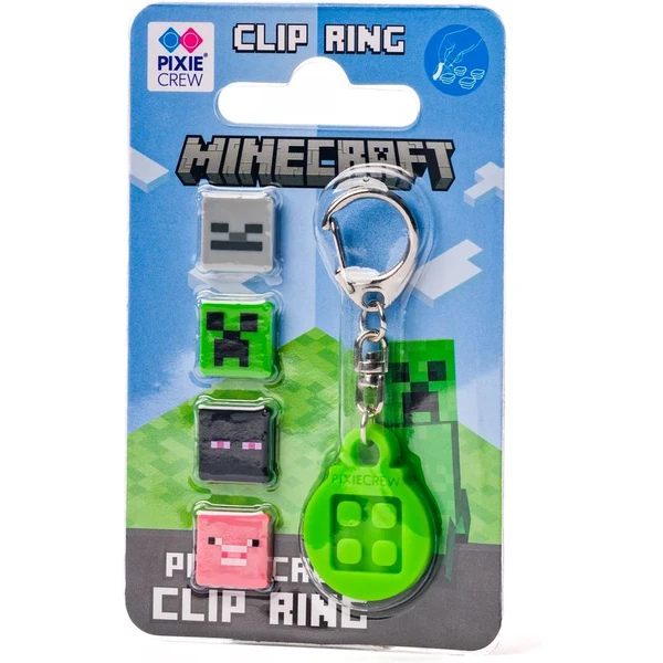PIXIE CREW Clipring MINECRAFT klíčenka - Klíčenky - Obrázek 6FJE000K01