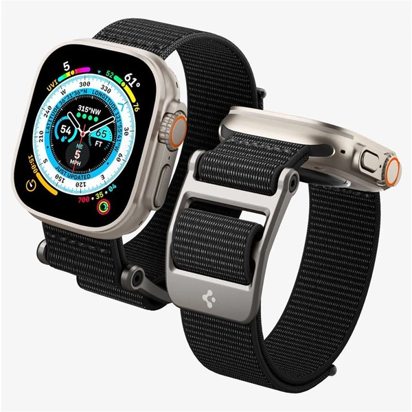 Spigen DuraPro Flex řemínek Apple Watch 49/45/44/42mm černý - Řemínky - Obrázek 6GC5000L01