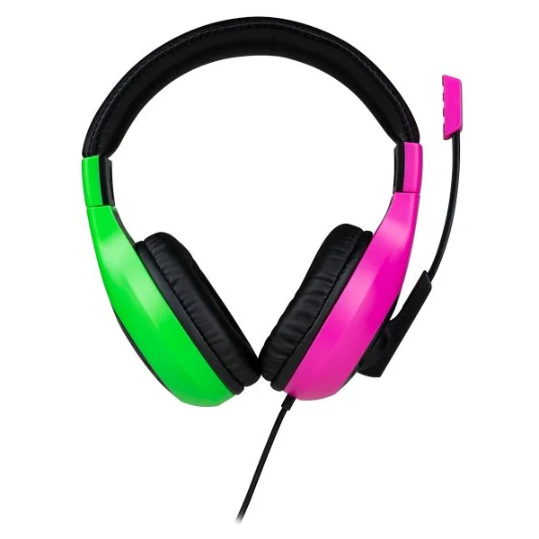 Headset Bigben Wired Stereo Pink + Green (Switch) - Sluchátka - Obrázek 6GQMF00101