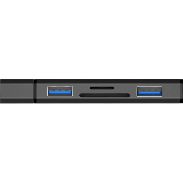 CONNECT IT COMPACT 4v1 USB-A hub + čtečka karet antracitový - USB huby - Obrázek 6GTG000K01
