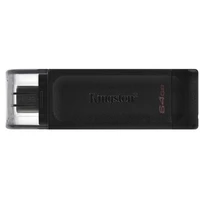 Kingston 64GB USB-C 3.2 Gen 1 DataTraveler 70 - Flashdisky