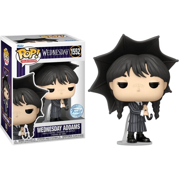 Funko POP! #1817 TV: Wednesday - Wednesday w/Umbrella (Exclusive)