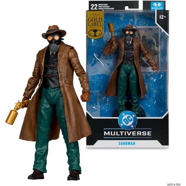 Akční figurka McFarlane DC Multiverse - Sandman (Wesley Dodds) (Gold Label) 18 cm - Figurky - Obrázek 6HHE000K01