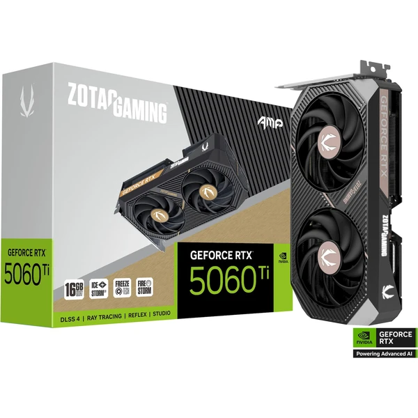 ZOTAC NVIDIA GeForce RTX 5060 Ti AMP 16GB GDDR7 - Grafické karty - Obrázek 6ILI000K01