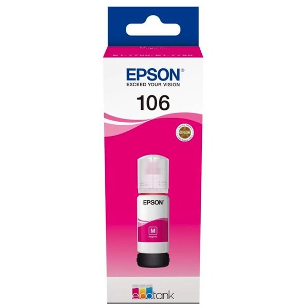 Inkoust Epson C13T00R340 - originální Červená