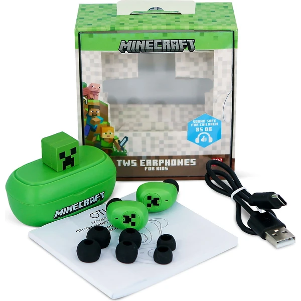 OTL dětská TWS sluchátka 3D Minecraft - Sluchátka - Obrázek 6J6L000K01