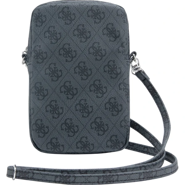 Guess PU 4G Triangle Logo Wallet Phone Bag Zipper černý - Popruhy a crossbody - Obrázek 6JU0000P01