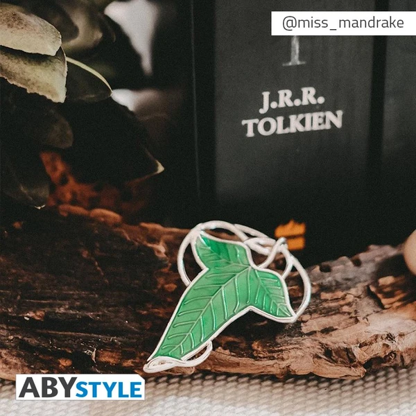 Připínáček Lord of the Rings - Lorien Leaf 3D - Odznáčky a placky - Obrázek 6K3J100201
