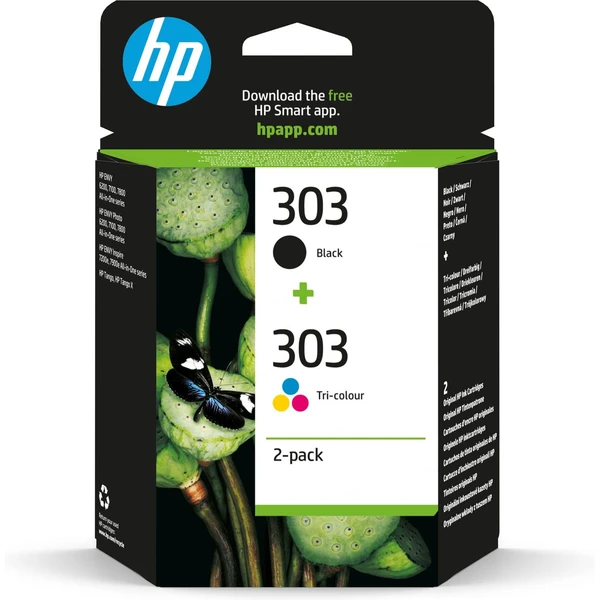 HP 3YM92AE č. 303 Černá + vícebarevná originální - Cartridge - Hlavní obrázek