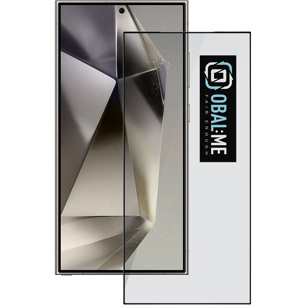 Obal:Me 5D Tvrzené Sklo pro Samsung Galaxy S24 Ultra černé