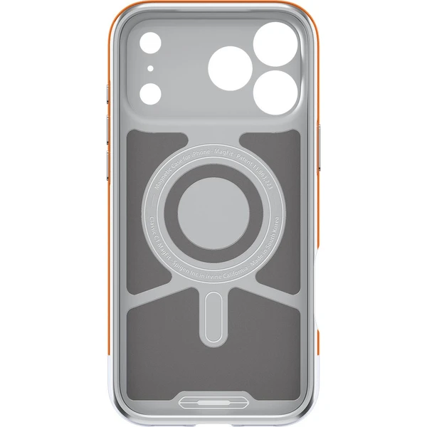 Spigen Classic C1 MagSafe kryt iPhone 17 Pro tangerine - Pouzdra - Obrázek 6KMH000K01