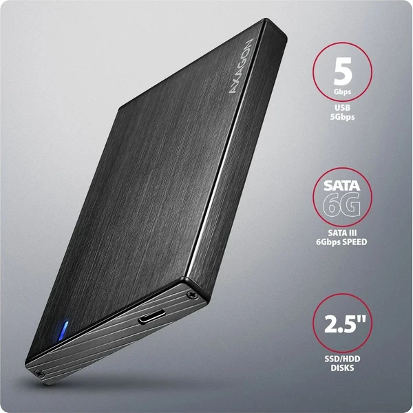 AXAGON EE25-XA6C externí box - Externí boxy - Obrázek 6L9M000K01