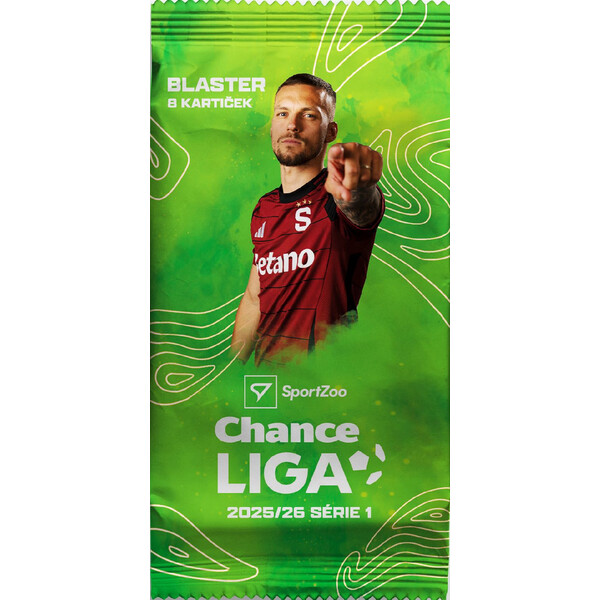 Fotbalové karty SportZoo Chance Liga 2025/26 - 1. série Blaster balíček