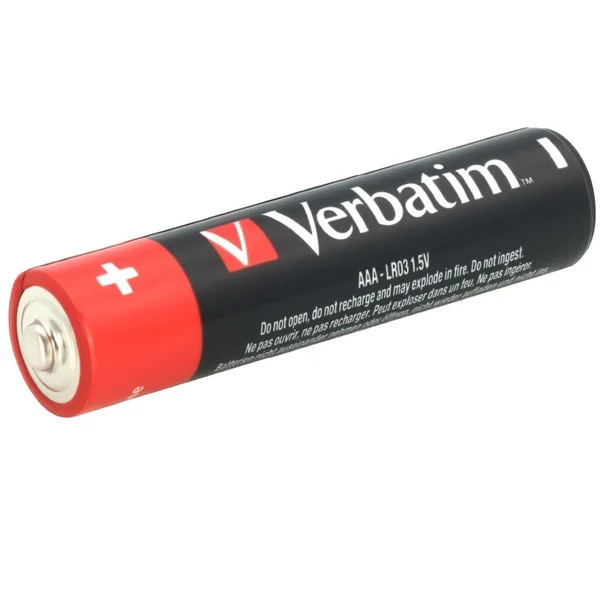 Verbatim alkalické baterie AAA LR3 4x (eko-balení) - Baterie - Obrázek 6LPX000401