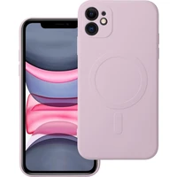 Smarty Mag silikonový kryt s MagSafe iPhone 11 růžový - Pouzdra