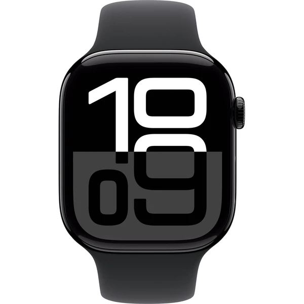 Apple Watch Series 10 Cellular 46mm Klavírně černý hliník s černým sportovním řemínkem M/L - Chytré hodinky - Obrázek 6MQ7000K01