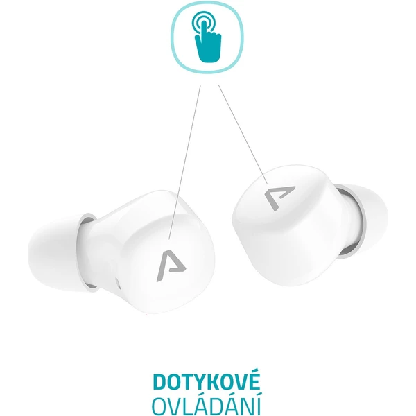 LAMAX Dots2 Touch Wireless Charging bílá - Sluchátka - Obrázek 6MSS600301