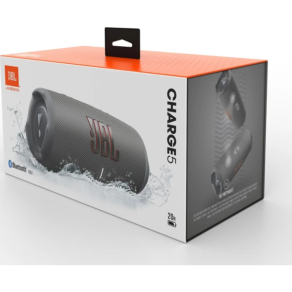 JBL Charge 5 šedý - Reproduktory - Obrázek 6N4EF00101