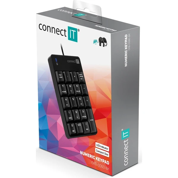 CONNECT IT NumCALC drátová numerická klávesnice - Klávesnice - Obrázek 6N9O600301