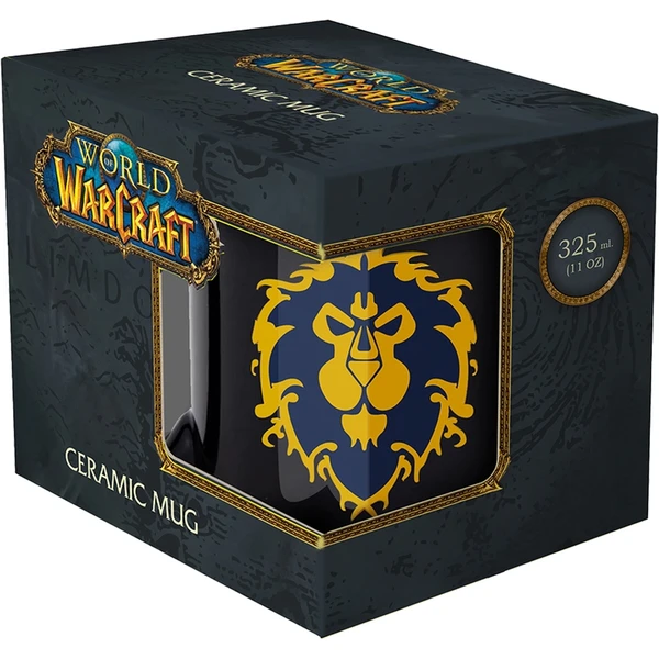 Keramický hrnek World of Warcraft Aliance - černý 330 ml (dárkové balení) - Hrnky - Obrázek 6NGG000K01