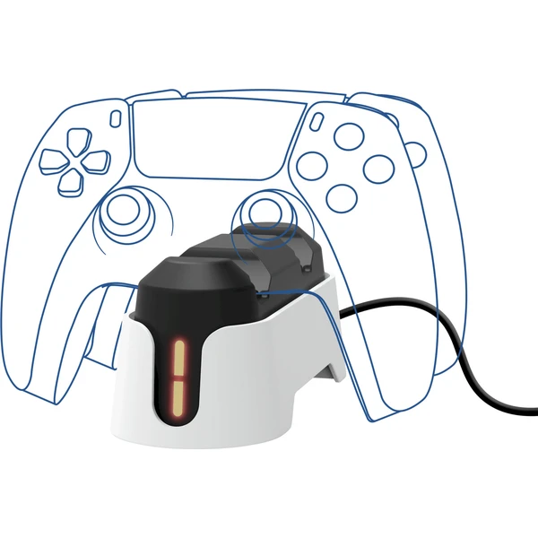 Trust GXT228 nabíjecí stanice pro DualSense PS5 ovladače - Nabíječky - Obrázek 6NGL000K01