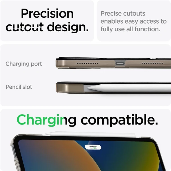 Spigen Smart Fold ochranné pouzdro iPad 10.9" (2022)/iPad 11" (2025) černé - Pouzdra - Obrázek 6O75000J01