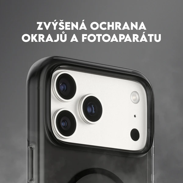PanzerGlass® CARE Smokey kryt s MagSafe Apple iPhone 17 Pro Max kouřový/černý - Pouzdra - Obrázek 6PDH000K01