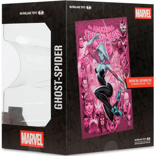 Figurka McFarlane Toys Marvel Collection 1/10 - Ghost-Spider (The Amazing Spider-Man #1) 17 cm - Figurky - Obrázek 6Q3G000K01