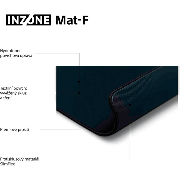 Sony INZONE Mat F herní podložka pod myš - Podložky - Obrázek 6QBH000K01