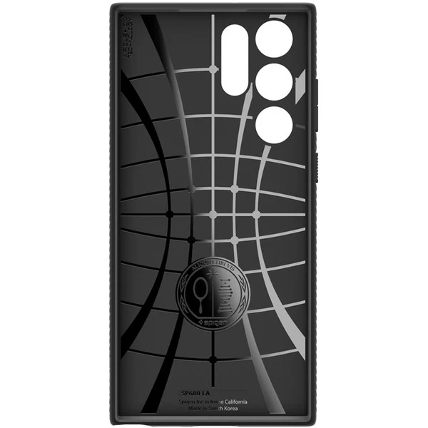 Spigen Liquid Air kryt Samsung Galaxy S22 Ultra černý - Pouzdra - Obrázek 6QGY600301