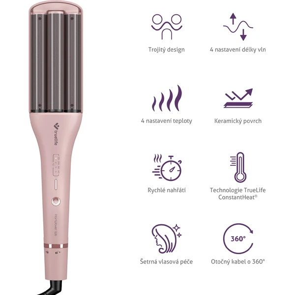 TrueLife HairWaver W6 kulma na vlasy - Kulmofény - Obrázek 6QUL000K01