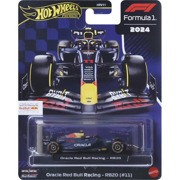 Model Hot Wheels Premium Formula 1 HRV11 (více druhů) - Hračky - Obrázek 6RBI000K01