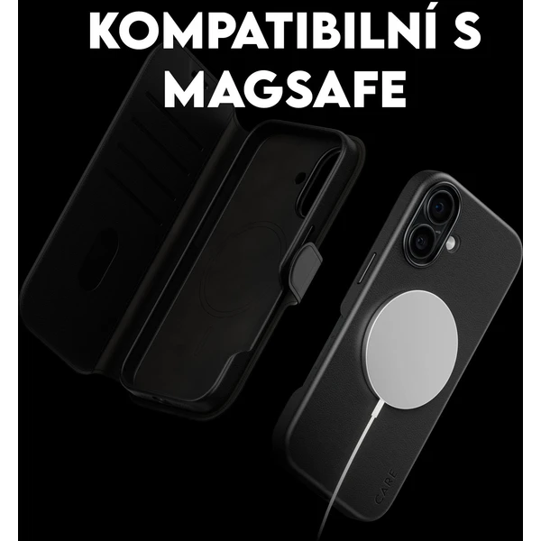 PanzerGlass® CARE Tango 2v1 Wallet pouzdro s MagSafe Apple iPhone 17 černé - Pouzdra - Obrázek 6RDH000K01