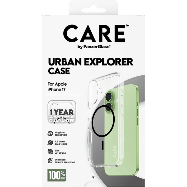 PanzerGlass® CARE Urban kryt s MagSafe Apple iPhone 17 čirý/černý - Pouzdra - Obrázek 6REH000K01